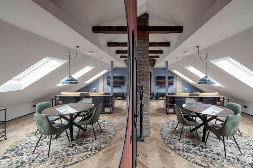 דירות וילנה Cozy Penthouse מראה חיצוני תמונה
